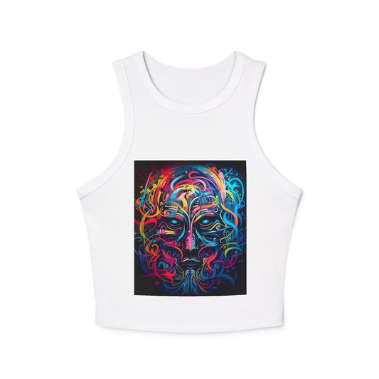 Women's Micro Rib Racer Tank Top