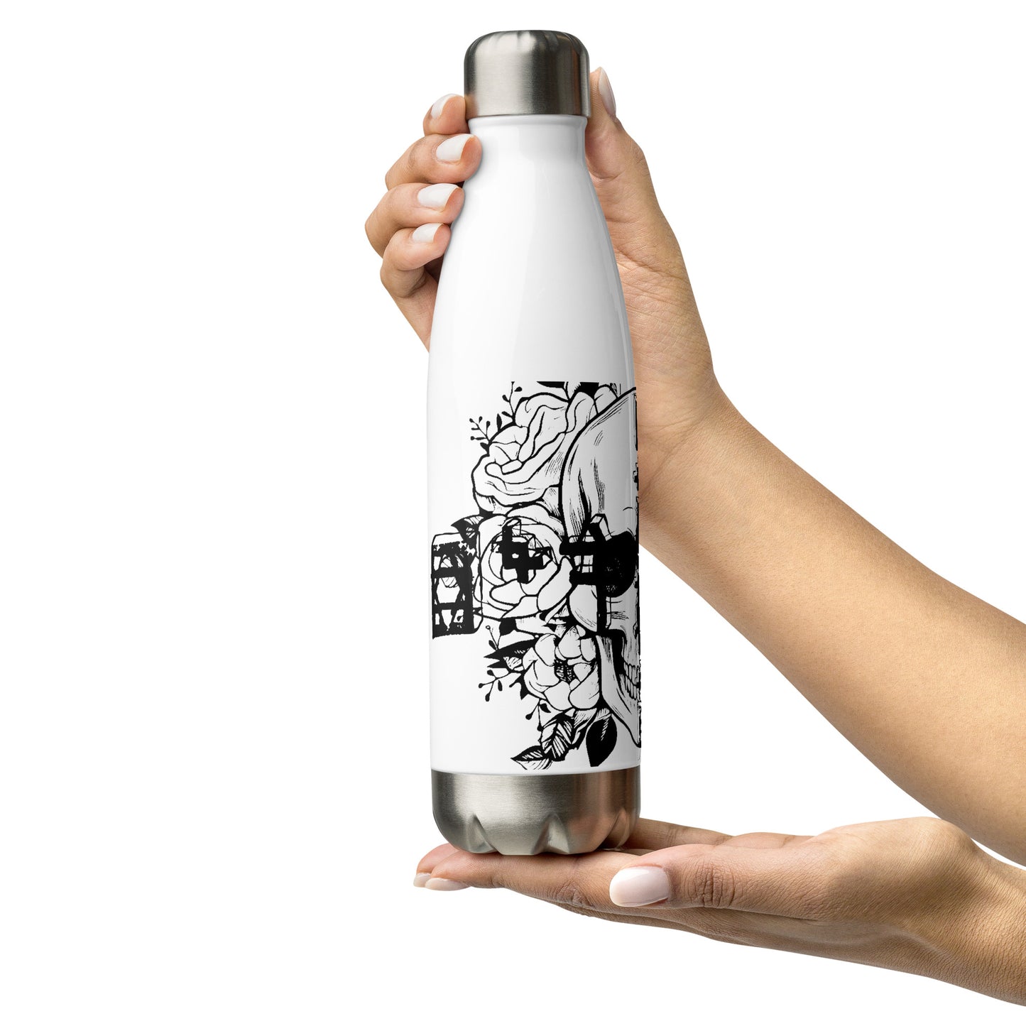 Stainless steel water bottle