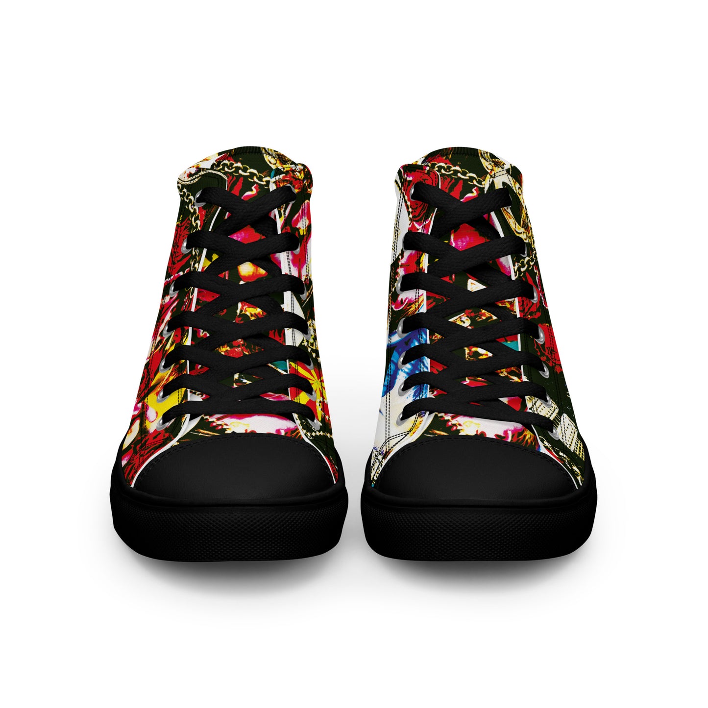 Women’s high top canvas shoes