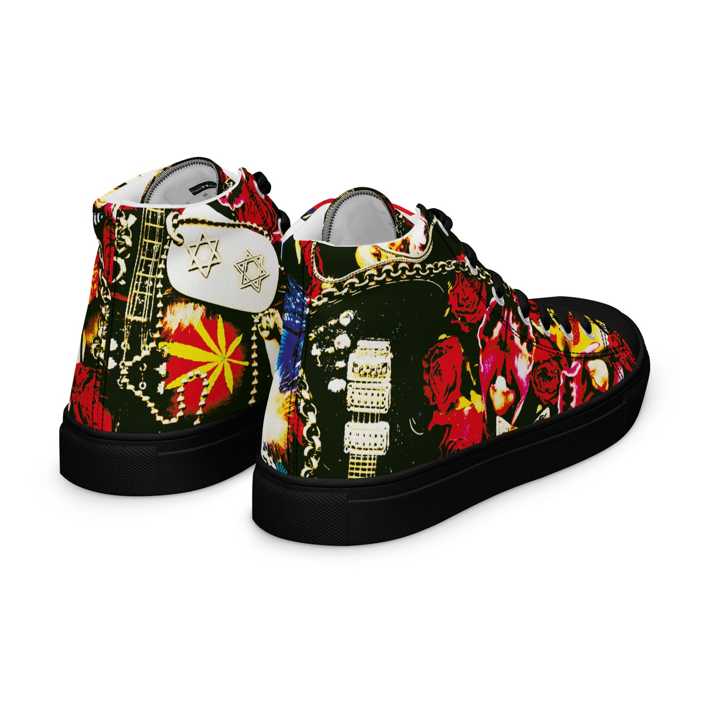 Women’s high top canvas shoes