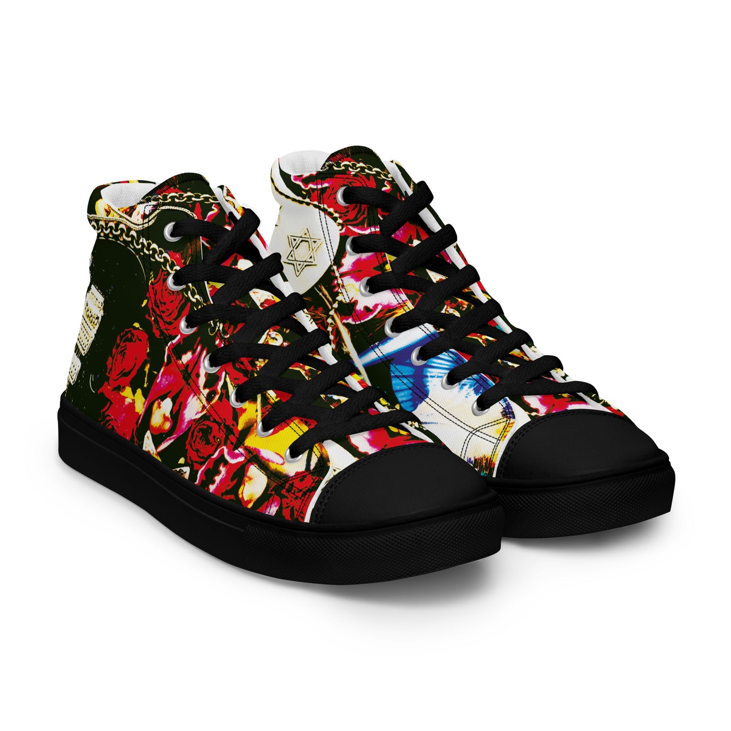 Women’s high top canvas shoes